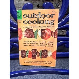 1964 Dell Purse Book Outdoor Cooking vintage cookbook pamphlet